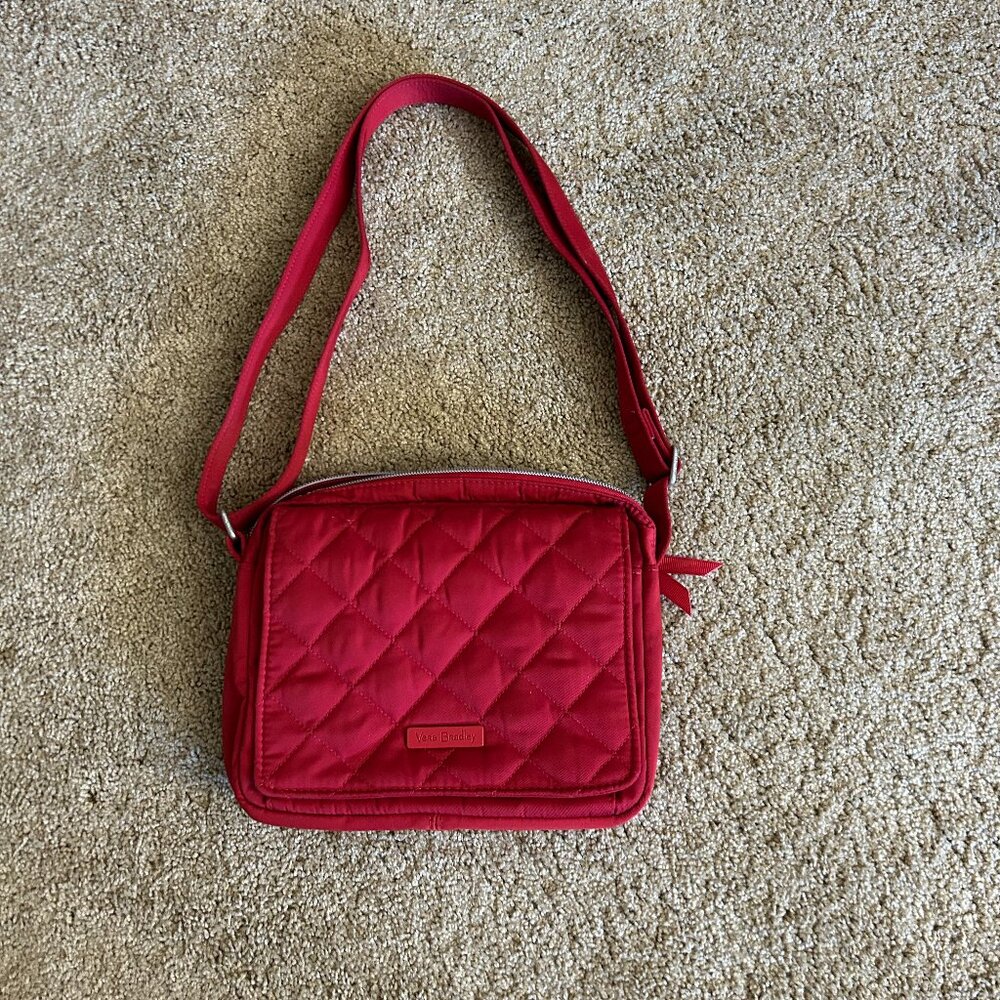 Vera Bradley Women's Medium Hipster Crossbody Purse Cardinal Red 29259-I95 NWT